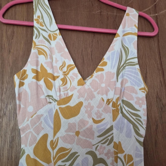 BNWT Paper Heart multi-colored floral maxi dress Size x-small - Picture 2 of 7